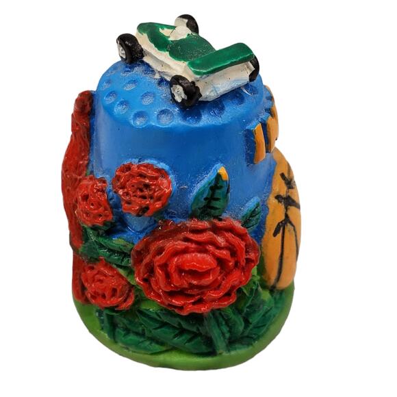 Handmade Indiana Sewing Thimble 2002 Signed - Picture 3 of 10